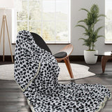 NNEDSZ Animal Pattern Soft Flannel Plush Queen Size Blanket 220 x 240cm Dalmatian