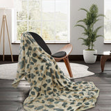 NNEDSZ Animal Pattern Soft Flannel Plush Queen Size Blanket 220 x 240cm Jaguar