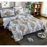 NNEDSZ 100% Cotton Lightly Quilted Coverlet Set Abigail Queen