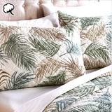 NNEDSZ 100% Cotton Lightly Quilted Coverlet Set Aurora Queen