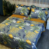 NNEDSZ 100% Cotton Coverlet Set Embroidered Palm Queen
