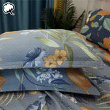 NNEDSZ 100% Cotton Coverlet Set Embroidered Palm Queen