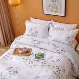 NNEDSZ 100% Cotton Lightly Quilted Coverlet Set Gabby Queen 230 x 250 cm