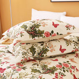 NNEDSZ 100% Cotton Lightly Quilted Coverlet Set Granada Cream Queen
