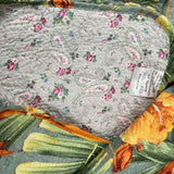NNEDSZ 100% Cotton Lightly Quilted Coverlet Set Birds of Paradise Queen 230 x 250 cm