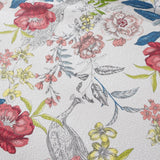 NNEDSZ 100% Cotton Lightly Quilted Coverlet Set Peacock Garden Pink Queen