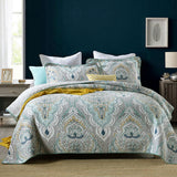 NNEDSZ 100% Cotton Lightly Quilted Coverlet Set Regency Taupe Queen
