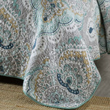 NNEDSZ 100% Cotton Lightly Quilted Coverlet Set Regency Taupe Queen