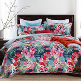 NNEDSZ 100% Cotton Lightly Quilted Coverlet Set Samoana Queen 230 x 250 cm