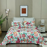 NNEDSZ 100% Cotton Lightly Quilted Coverlet Set Tongan Queen 230 x 250 cm