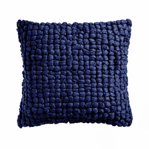 NNEDSZ Shoreham Appliqued Filled Cushion - Navy