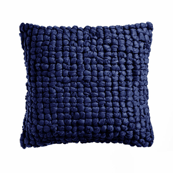 NNEDSZ Shoreham Appliqued Filled Cushion - Navy