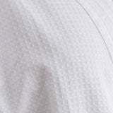NNEDSZ Jason 240GSM Waffle Polyester Cotton Kimono White