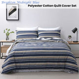 NNEDSZ Jason Brighton Midnight Blue Quilt Cover Set Double
