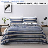 NNEDSZ Jason Brighton Midnight Blue Quilt Cover Set King