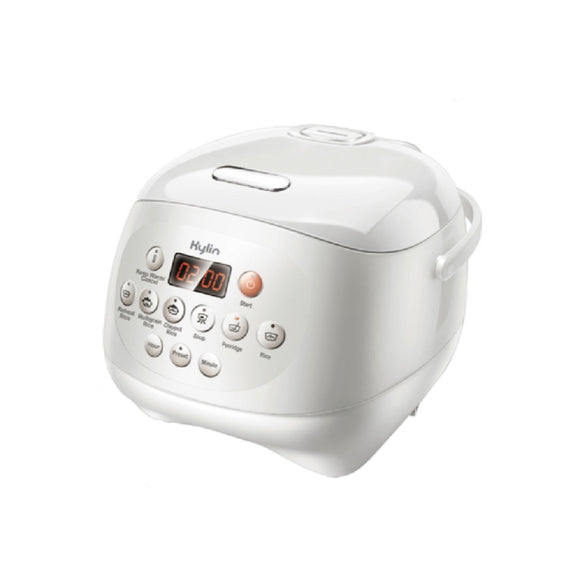 NNEDSZ Kylin Electric No Coating Non-stick Healthy Ceramic Rice Cooker in 6 Cups 3L - White