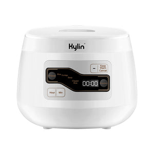 NNEDSZ Kylin Electric Multi-Function 4 Cups Ceramic Pot Rice Cooker 2L White AU-K1020