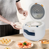 NNEDSZ Kylin Electric Multi-Function 4 Cups Ceramic Pot Rice Cooker 2L White AU-K1020