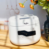 NNEDSZ Kylin Electric Multi-Function 4 Cups Ceramic Pot Rice Cooker 2L White AU-K1020