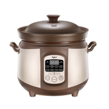 NNEDSZ Kylin Electric Purple Clay Pot Slow Cooker 4L - K2022