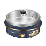 NNEDSZ Kylin Electric 1500W Hotpot with Stainless Steel Inner Pot 4L AU-K2011