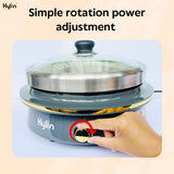 NNEDSZ Kylin Electric 1500W Hotpot with Stainless Steel Inner Pot 4L AU-K2011