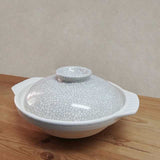 NNEDSZ Donabe Japanese Ginpo 31cm Clay Pot Ceramic Hot Pot Casserole #10 5-6 people 2.9L
