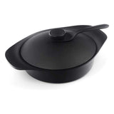 NNEDSZ Sori Yanagi Japanese Iron Soup Pot Casserole 22cm with Lid and Fork