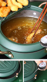 NNEDSZ Justcook 20cm JSHS-YZG0320-1 Double Handle Tempura Karaga Fryer Pot Frying Pan