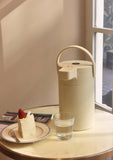NNEDSZ Kylin 304 Stainless Steel Air Press Pot Beverage Dispenser 2.5L - Cream