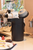 NNEDSZ Kylin 304 Stainless Steel Air Press Pot Beverage Dispenser 2.5L - Black