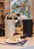 NNEDSZ Kylin 304 Stainless Steel Air Press Pot Beverage Dispenser 2.5L - Black