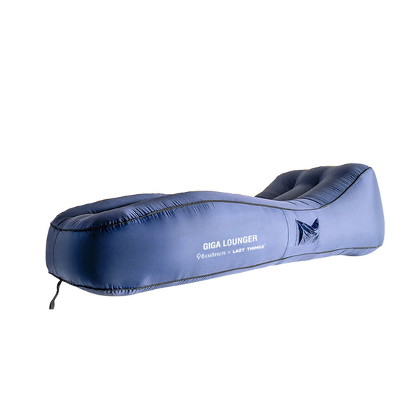 NNEDSZ Giga Lounger Lazy Camping Air Bag Sofa Bed for Beach Sleeping Navy blue
