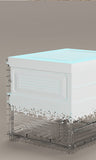 NNEDSZ Kylin Cubes Storage Folding Shoe Box With 2 Column & 16 Grids & 8 Clear Door
