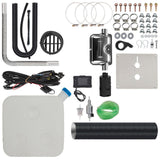 NNEDSZ Diesel Air Heater 12V 5KW LCD Display Tank Remote Control Thermostat Caravan Motorhome 10L