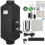 NNEDSZ Diesel Air Heater 12V 5KW LCD Display Tank Remote Control Thermostat Caravan Motorhome 10L