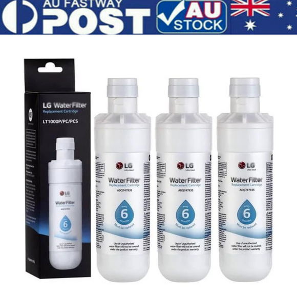 NNEDSZ 3 PACKLG-LT1000P ADQ747935 Genuine Refrigerator Water Filter Replacement AU SHIP