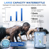 NNEDSZ 1.5L Hydrogen Water Bottle Hydrogen Rich Portable Rich Hydrogen Water Generator