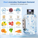 NNEDSZ 1.5L Hydrogen Water Bottle Hydrogen Rich Portable Rich Hydrogen Water Generator