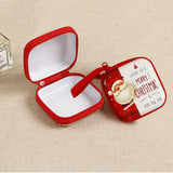 NNEDSZ 6 Pcs Set Small Gift Cute Cartoon Bags Packaging Box Christmas Coin Purse