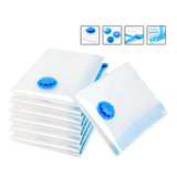 NNEDSZ 6 Pcs Set Vacuum Storage Bags Space Saver Seal Compressing Various Size with Air Pump