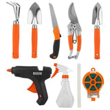 NNEDSZ 11 Pcs Garden Tools Set Gardening Shovel Rake Gardening Household Shovel Rake