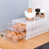NNEDSZ 2 Tiers Double Layer 24 Grids Egg Storage Box TKitchen Refrigerator Containe