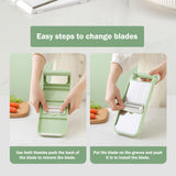 NNEDSZ Vegetable Stainless Steel Chopper Multifunctional Food Slicer with Container Crusher Food Processor Pro Onion Grater Carrot Cutter