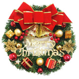 NNEDSZ Christmas Wreath Door Garland Decoration Front Door Hanging Flowers Tree Decor(J1-2)