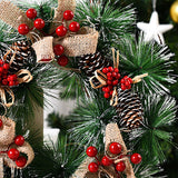 NNEDSZ Christmas Wreath Door Garland Decoration Front Door Hanging Flowers Tree Decor(J1-4)