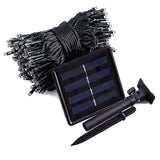NNEDSZ Solar Fairy String Led Lights 12M-32M Outdoor Garden Christmas Party Decor(12M100Led)