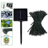 NNEDSZ Solar Fairy String Led Lights 12M-32M Outdoor Garden Christmas Party Decor(12M100Led)