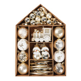 NNEDSZ 70-piece Christmas Tree Xmas Balls Decorations Baubles Hanging Party Ornament
