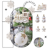 NNEDSZ 70-piece Christmas Tree Xmas Balls Decorations Baubles Hanging Party Ornament